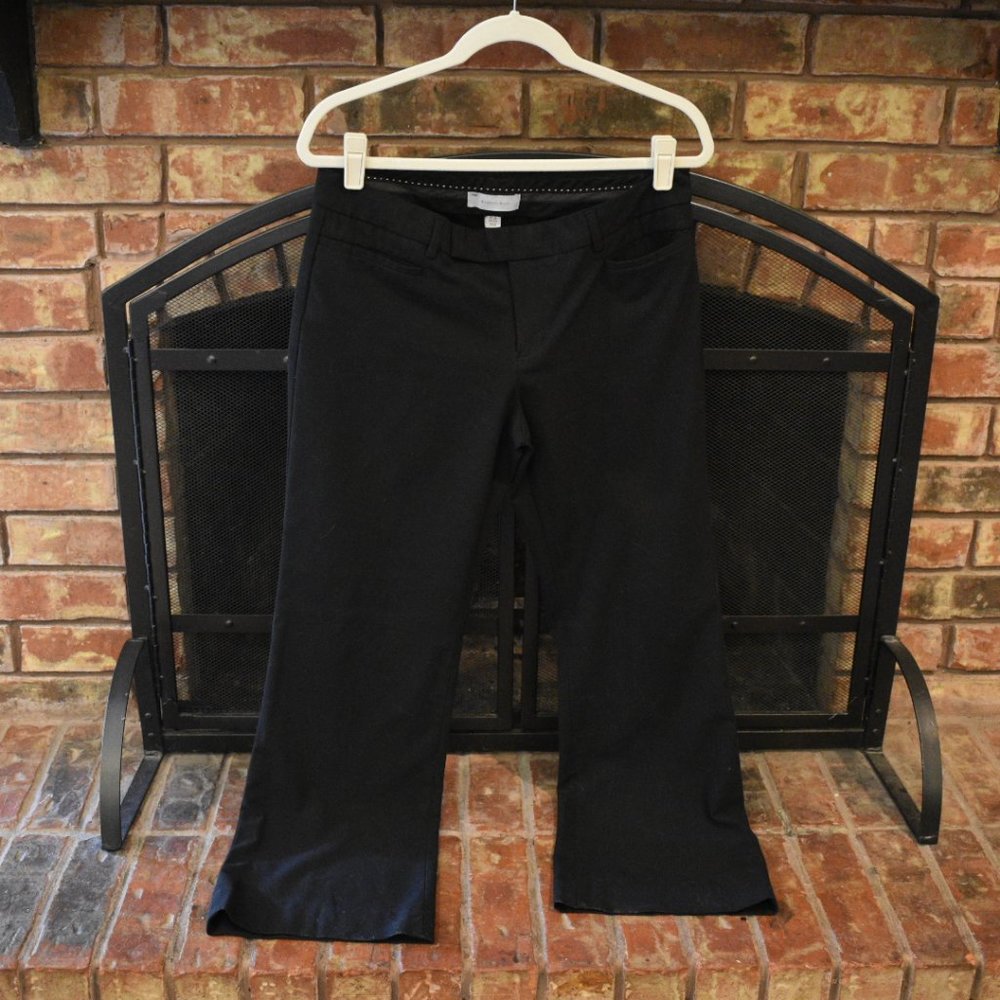 Gap Modern Boot Cut Suit Pants - Black